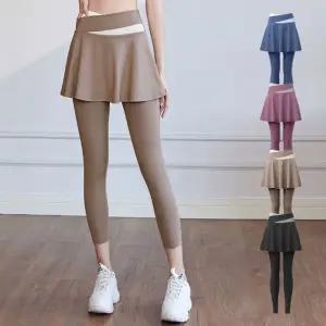 SIS-785 필라 폴웨어 하의 스커트 레깅스 치마 필라테스 웨어 요가