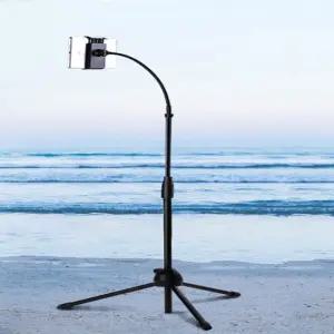 스마트폰거치대 핸드삼각대 촬영타블릿대 스탠드 줌수업 화상 휴대 탁상용 가정용 태블릿 QR 침대 누워서