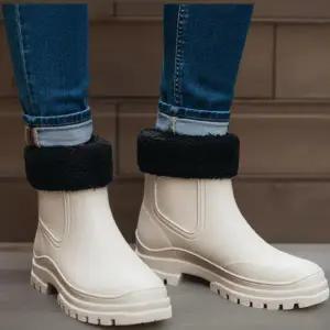 아트박스/신상오픈런 여성용 겨울 방수 숏 레인부츠 캐주얼 데일리