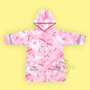 마이멜로디 러브러브 아동용 레인코트어린이우비 캐릭터우의 키즈 안전