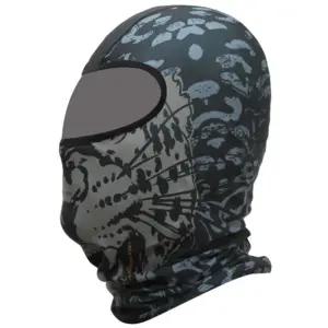 (MHM-24) 레오파드 그레이 방한 바라클라바보드마스크 한비니 한마스크 겨울 스포츠 스키장 모자 헤드 한모