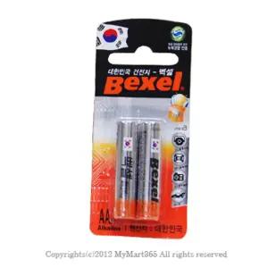 (벡셀)건전지AAA 2알x20카드 1박스_2203다용도 생활 리모컨 소형 일반 장난감 카메라