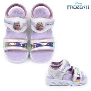 명신 겨울왕국2 스노우 발광 샌들 (택1)아동 신발 유아 아동화 유신 여름 어린이여름