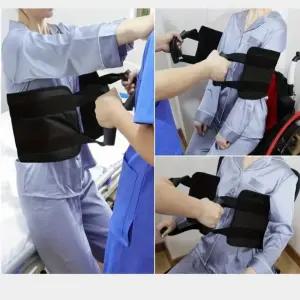 환자 들것 벨트 보조 스트랩용리프트 옮기기 계단 노약자 요양원 고정 이동기 이동스