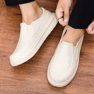 캐주얼 데일리 스니커즈 레인화방수슈즈 레인화 방수화 비오는날신발 장마 논슬립 부츠대체 라이트 경량 남