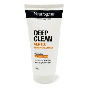 뉴트로지나 민감피부 딥클린 젠틀 포밍 클렌저 150g징폼 세안제 폼징