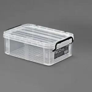 코멕스 네오박스 110 (11L) 공간 정리함 리빙 옷 장난감 보관소품정통 팬트수납함 플라스틱 수납함 보관함