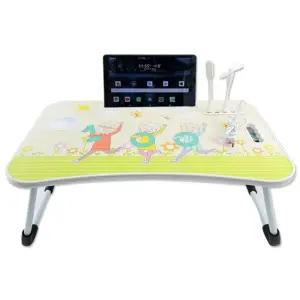 100세 USB 접이식 테이블가정용 어르신 서랍 간이 침대 다용도 폴딩