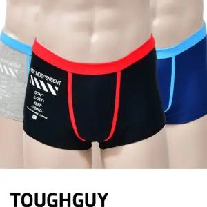 포인트 배색 라인 면스판 남주니어 드로즈 3매입팬티 사각 아팬티