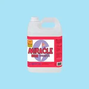 하드형 바닥 코팅광택제 MIRACLE 3.75L대용량 건물청소 빌딩 크리너 클리너 왁스 석재 대리석