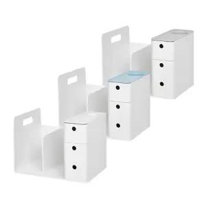 시스맥스 콤보 책꽂이 서류 문서 책상 데스크 정리함