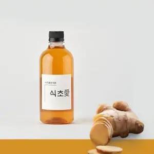 VDG 식초애 전통 자연 발효 생강 비니거 500ml음료 과일