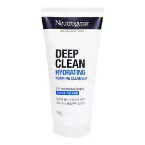 뉴트로지나 딥클린 하이드레이팅 포밍 클렌저 150g폼저 세안제 폼징 징폼 폼져 크린싱 저자극 순한