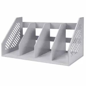 4단 책꽂이 2종 택1 책상 사무용데스크책꽂이 사무용 서류꽂이 실정리 간이 소형 책상용 칸막이 사무실