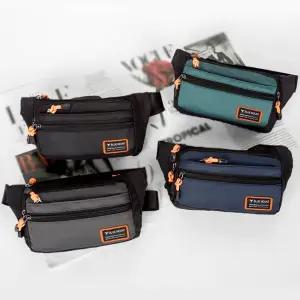 가벼운 착용감 힙색 캐주얼 크로스 웨이스트백 가방 힙쌕 웨이스트 메신져 슬링 여행용 남자쌕 보조 소품