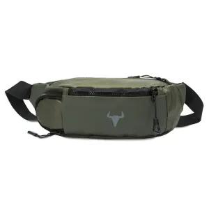 카키(그린)- 야외 활동 힙색 보조백 크로스 힙쌕 웨이스트 메신져 캐주얼슬링 여행용 남자쌕 소품