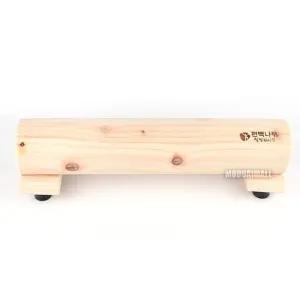 힐링 라이프 편백 나무 발목 펌프 일체형발받침 운동 국산 기능성대 원목 전용 일체