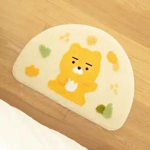 카카오프렌즈 에이프릴샤워 라이언 입체 러그 침실 거실 바닥 인테리어 디자인 소파 침대 캐릭터