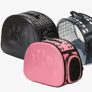 OH 탁펫 가죽 애완동물 이동장강아지간식가방 백팩 애견슬링 이동 애견백 외출 산책