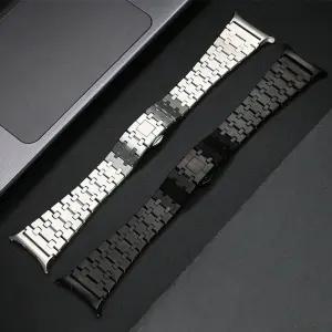 갤럭시워치8 클래식 46mm 오크 메탈밴드 스트랩 갤8 테인레스 스틸 시계줄 마트스 악세사리 트랩