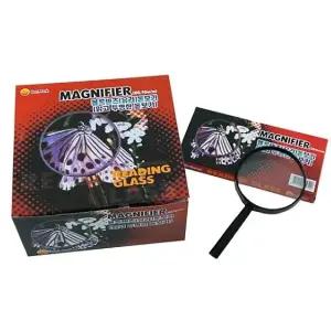 교구제품 일반 돋보기 중 10개입손잡이 확대경 휴대용