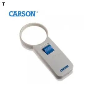 CS72 카슨 LED 비구면렌즈 돋보기 5배.SV-50손 확대경 잡이 관찰 어린이 휴대용