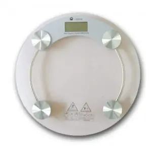 투명 디지털 원형 체중계몸무게측정기 가정용 전자 헬스장 도구