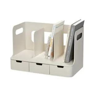 시스맥스)올리오책꽂이(3단 베이지) 책상 데스크 3단 서류 문서 정리함