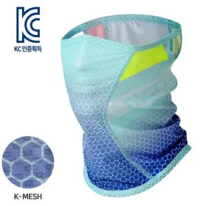K-매쉬 마스크 네온 피그먼트등산 자전거 패션 운동용 냉감 메쉬 스포츠 레저용