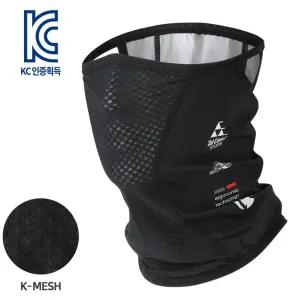 K-매쉬 마스크 비앙코 네로등산 자전거 패션 운동용 냉감 메쉬 스포츠 레저용