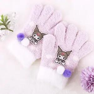 크로미 캐릭터장갑 손가락 보온 데일리어린이장갑 털안감 방수 스키 아동 방한 눈썰매 겨울 유아