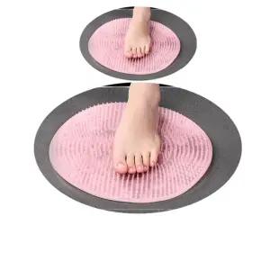숙박업소 욕실에 깔아두는 발 씻어주는 브러쉬 X 2개지압기 매트 발판 지압판 맛사지 마사지 논슬립 슬립풋