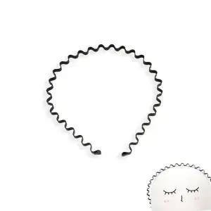 철사머리띠 꼬불이 철제 머리띠