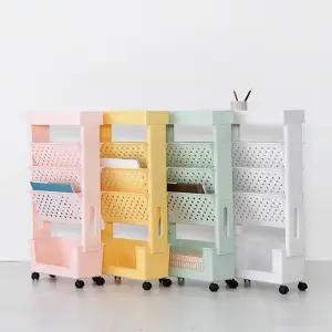이동식책꽂이 북트롤리 카트 정리 소품정리 수납 보관 책장