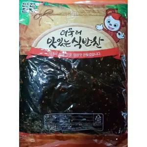 반찬단지 파래 무침 4Kg업소용 업소용