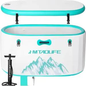 냉탕용 XXL 스 배스 욕조 급수 냉각기와 호환되는 풍선 PVC 냉탕 실외 및 실내용 휴대용