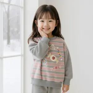 기모하니세트 유아상하복어린이생활 운동 유아옷 아동 겨울상 등원룩