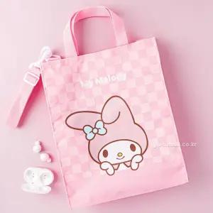 산리오 마이멜로디 열공 보조가방 책가방 신발 초등학생 학교 입학 캐릭터 신주머니