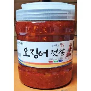 오징어젓 착한식품 냉장 2K갈 맛있는갈 생젓 생선갈 갈류 대용량갈