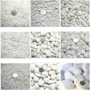 하얀자갈 순수한 화분돌 3kg 백자갈 화분돌 원예용 정원자갈 조경돌