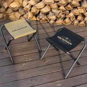 카즈미 캠핑 의자 야외 접이식 미니 낚시 세트휴대용 체어 간이 보조 다용도 야외용