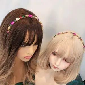 [셀러에이드]헤어밴드 크리스탈 큐빅 머리띠 예쁜