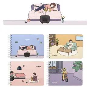 [셀러에이드]스케치드로잉수첩 캘리그라피 무지 3호4p 그림 크로키북