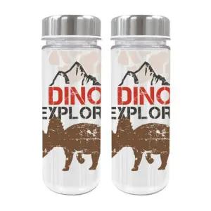 릴팡 휴대용 트라이탄 물통 스텐 뚜껑 500ml 다이노X2