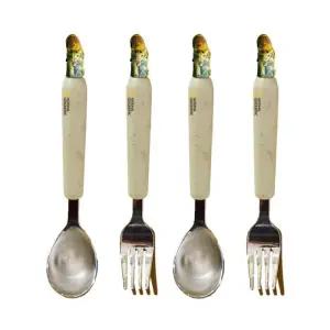 릴팡 스텐 유아 스푼 포크 어린이집 신학기 준비물 X2