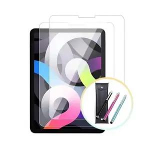 아이패드 4세대 호환 강화유리 필름 2매+심플 세트 WEC7047