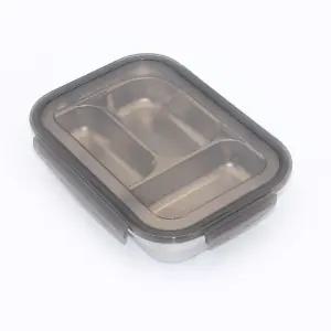 올품락 국산 포스코STS304 직사각 역3구 스텐식판