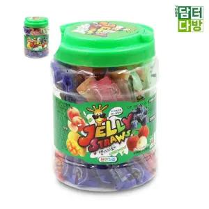 키즈웰 810g 젤리스트로우 웰 키즈 빨대 맛있는 박스