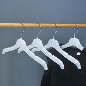 셔츠옷걸이 여자 셔츠용 반투명 38cm X 50개