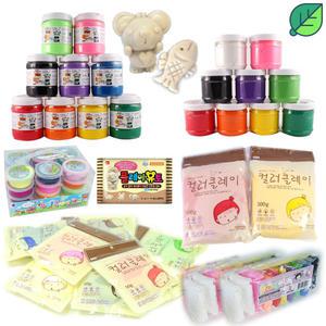 클레이 점토 모음/50g~500g/단체세트상품류/아이클레이/칼라폼/